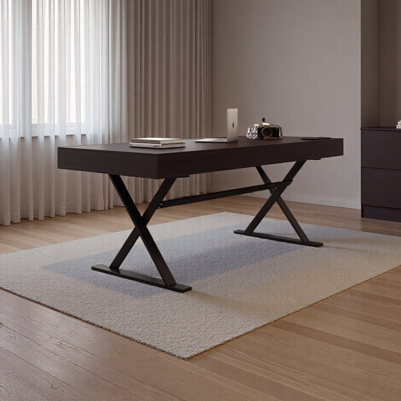 Bureau luxueux et raffiné, H 29,52 po x l 94,49 po x P 31,49 po