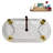 59" Streamline Clawfoot Tub,Tray,Drain, Clawfeet-101628977-102220281