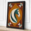 Stylized Horse Profile Art Deco - Wrapped Canvas-554921557-554921562
