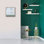  «Seagrass Mist 1» par Carol Young, art mural sur toile, 18 po x 18 po