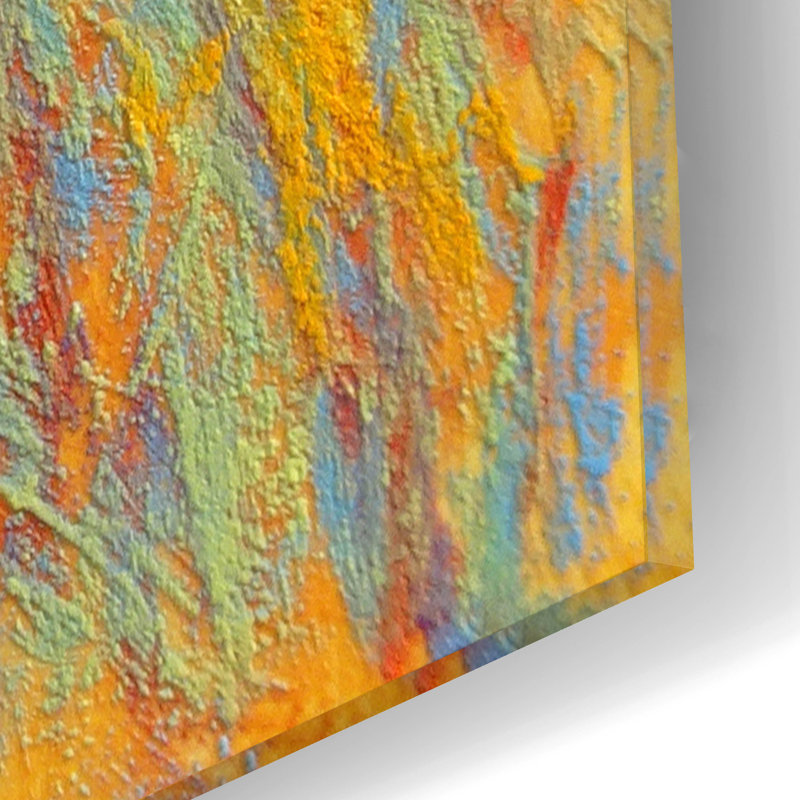 " Gruffy " by Rita Kirkman, 12" H x 12" W x 0.13" D