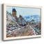 Road to Vetheuil in Winter - Reproduction de photo sur toile-1231755098-1231755101