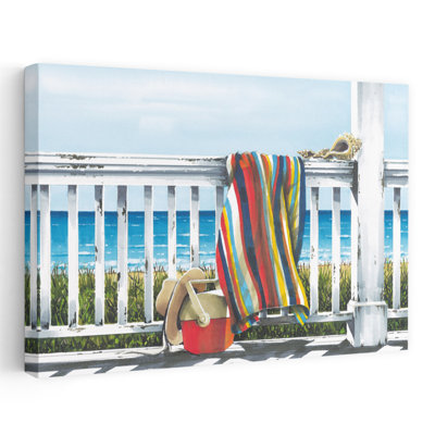 «Beach Things - Coastal Coastal Beach Ocean Art»