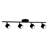 Lyra 30.5'' 4 -Light Fixed Track Track Kit with Dimmable and Adjustable Head-64113016