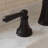 Widespread Waterfall 2-Handle Bathroom Sink Faucet with Drain Assembly-126537141