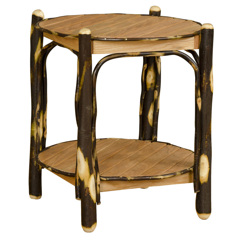Aiesrom Solid Wood End Table