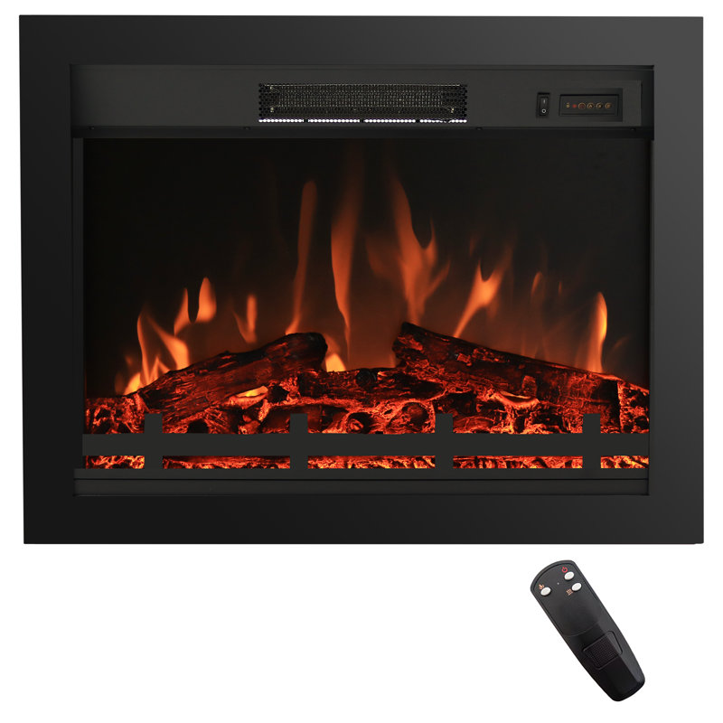 Aaryana Electric Fireplace Insert, 21" H x 27.26" W x 7.74" D
