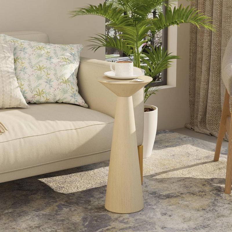Rattan Solid Wood 1 Tier Plant Stand