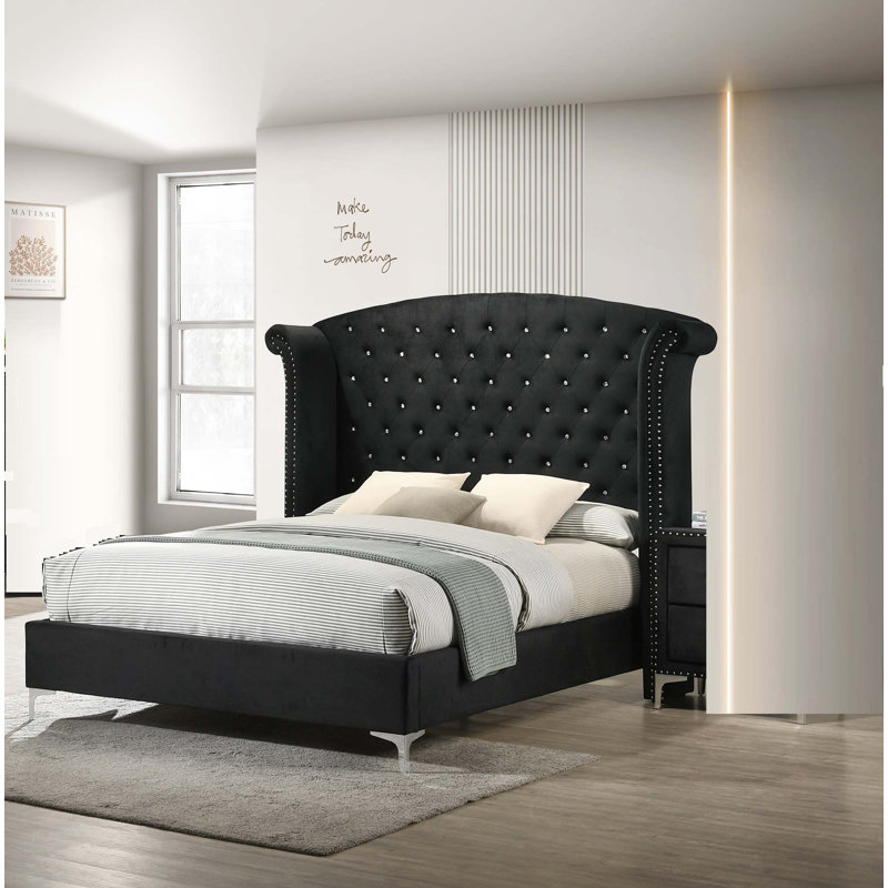 Tête de lit capitonnée 1 pièce, Grand