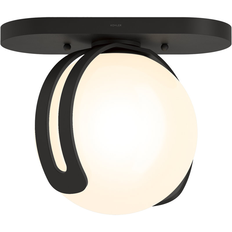 Kraga™ 1 - Light Flush Mount, Matte Black