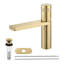 Robinet de salle de bains monotrou avec ensemble de drainage-1245179617