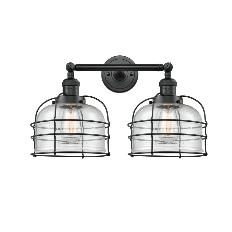 Gatewood 2 - Light Dimmable Vanity Light, No Bulb Included, Seedy, Matte Black