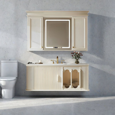 Armoire de salle de bain style français rétro