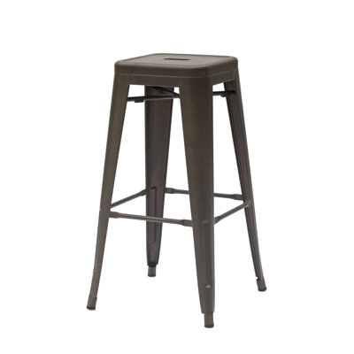 Bourg Counter Stool with Metal Frame