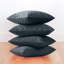 Luxury Check Velvet Cushion Covers Set Of 4 Soft Throw cases -2114959968