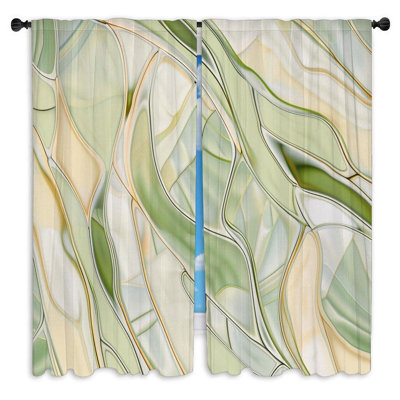 Stephanni Polyester Room Darkening Curtain Pair