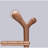 23.62"Minimalism Shofar Style Solid Wood Clothes Rack