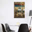 Paris Cafe I Crop by Danhui Nai - Painting on Canvas-1024886466-968856140
