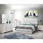 Table de chevet 2 tiroirs Coastal White-865891843