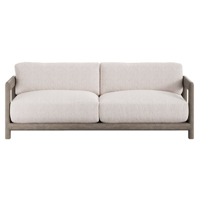 Montaigne 84" Teak Patio Loveseat