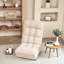 Lazy Chair For Gaming,, Chambre, Dortoir, Réglable, Chaise de style japonais blanc, 4 Seigneurs Réglables, Idéal Détente, Couleur