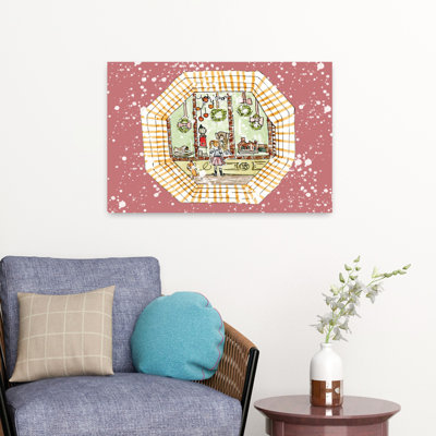 Art contemporain contemporain rose