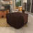 Shara Leather Pouf-1517047285