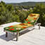  Coussin de patio pour l'extérieur 3 po Coussin de papillon orange à motif de fleurs sauvages Wild Meadow Daisies