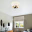 Plafonnier semi-encastré 4 lumières 15,5 po