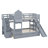 Castle Design Bunk Bed With 2 Drawers, 3 Shelves And Slide-2083835885-2083835880