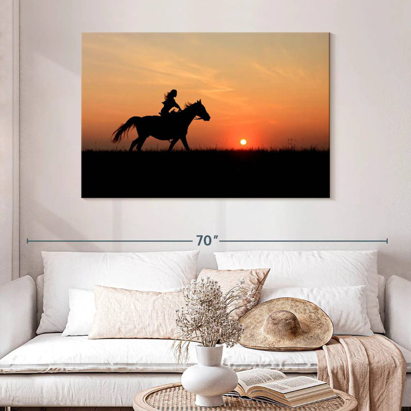 Mehar Female Equestrian Silhouette