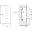Mélangeur de douche thermostatique à 3 voies-12517463