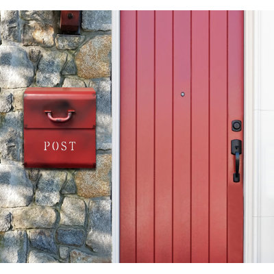 CJ Aluminum Wall Mounted Mailbox