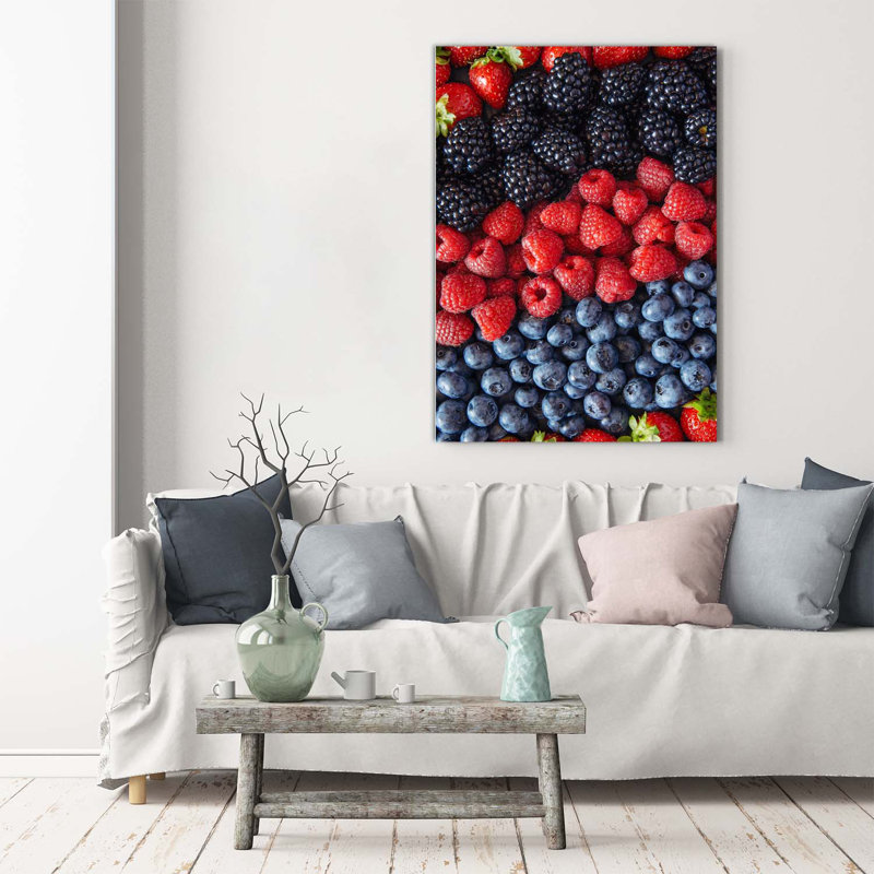 Forest Fruits - Wrapped Canvas Print