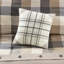 Édredon neutre à 7 chevrons pour très grand lit, tissu écossais Buffalo, rembourré, couvre-lit, taies décoratives, coussins décoratifs, jupe de lit, lavable à la machine, 7 pièces, motif, rembourrage, comprend facile à-124308815-124308816