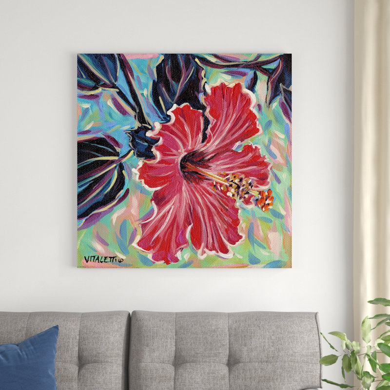 Beauté hawaïenne I, H 36 po x l 36 po x P 1,25 po