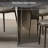 Modern Rectangular Natural Marble Dining Table Set-105310648-122743655