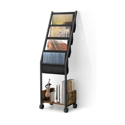 Steel Freestanding Magazine Rack