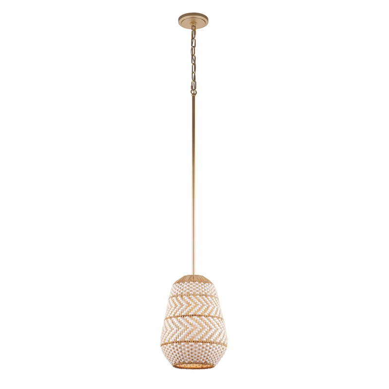 Chastyn 1 Light Soft Gold Pendant