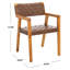 Chaise avec accoudoirs rembourrée Radbroke-749983879