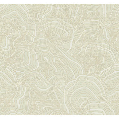 Geodes Abstract Metallic Wallpaper Double Roll