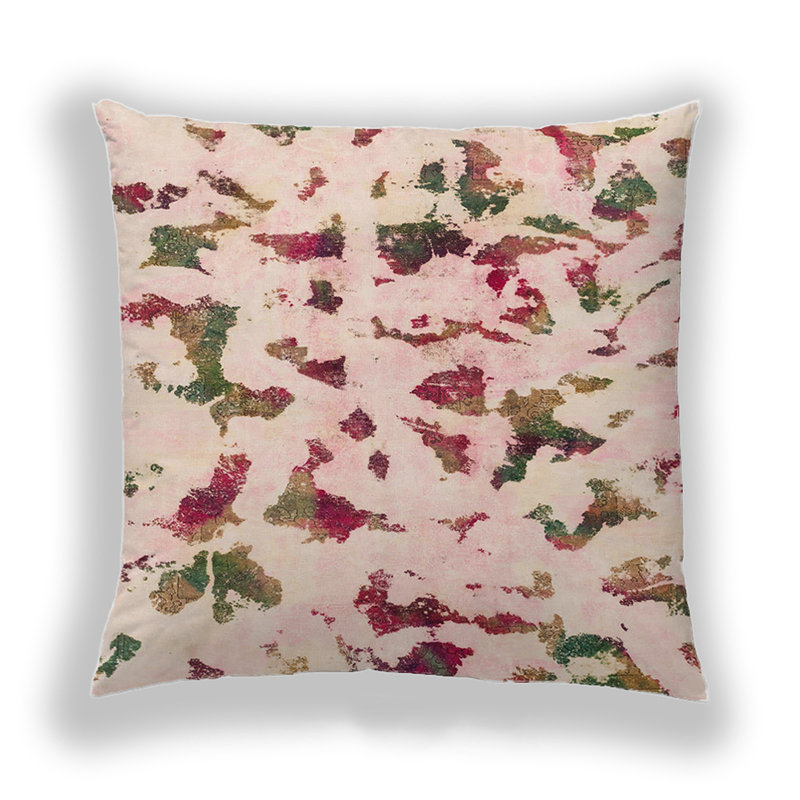 Coussin Abstract 1635, Microsuède