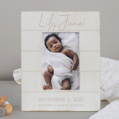 Ensemble de cadres simples en bois mat simple 4 po x 6 po Simple And Sweet