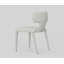 Chaise empilable en T, ensemble de 4