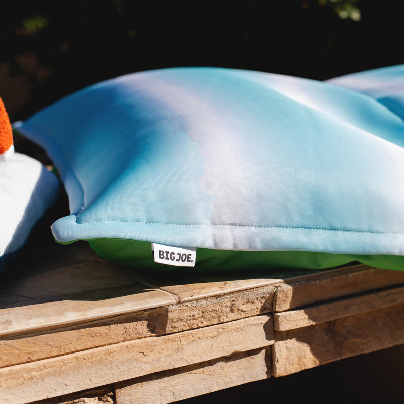 Big Joe Lagoon Lounger Pool Float, No Inflation Needed, Rolling Wave Aqua, Lagoon Lounger
