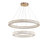 Jude 2 - Light Crystal Dimmable LED Geometric Chandelier