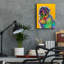 Winston Porter «Humain» par Dean Russo, art mural en verre acrylique ACR-31344-1086473111
