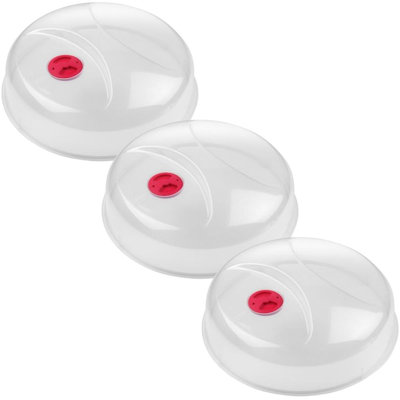 YBMhome Microwave Splatter Cover Anti-Splatter Plate Lid, BPA Free, Dishwasher Safe, 11.75"
