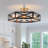Bonnyrigg 6-Light Geometric Cage Flush Mount Light-2098039657
