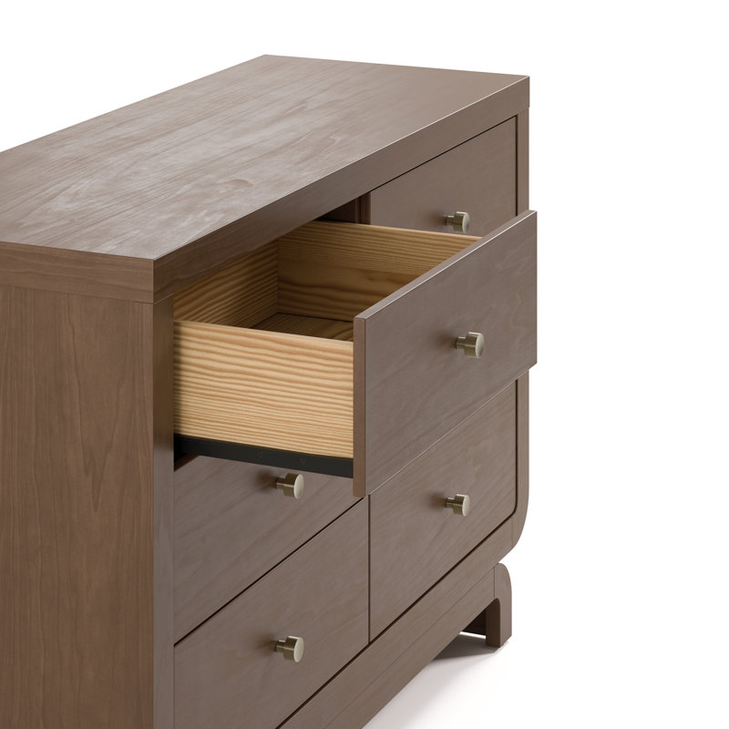 Santorini 6 Drawer Dresser, Hazelnut